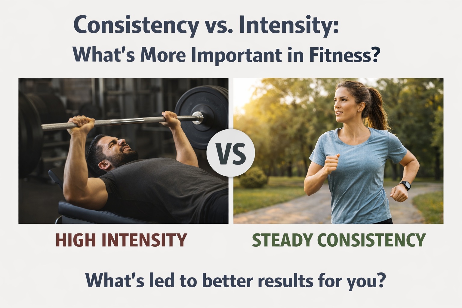 Is consistency more important than intensity in fitness? Let’s talk real progress