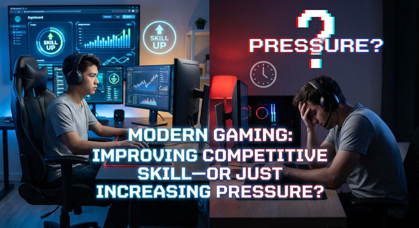 is modern gaming improving competitive skill—or Just increasing pressure on players?