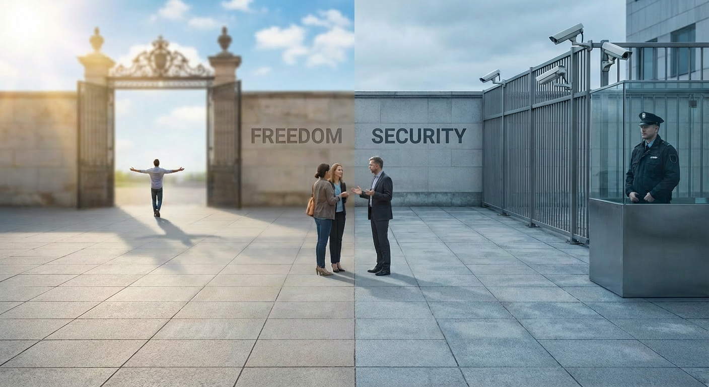 Freedom vs Security — which one should society prioritize?